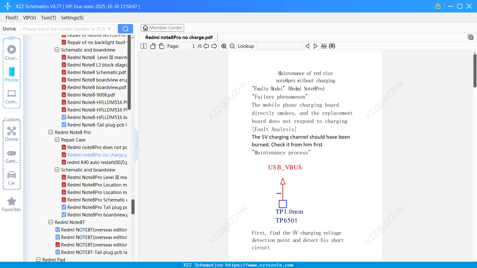 Xiaomi Redmi Note8Pro No Charge